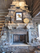 Custom Masonry Fireplace MT